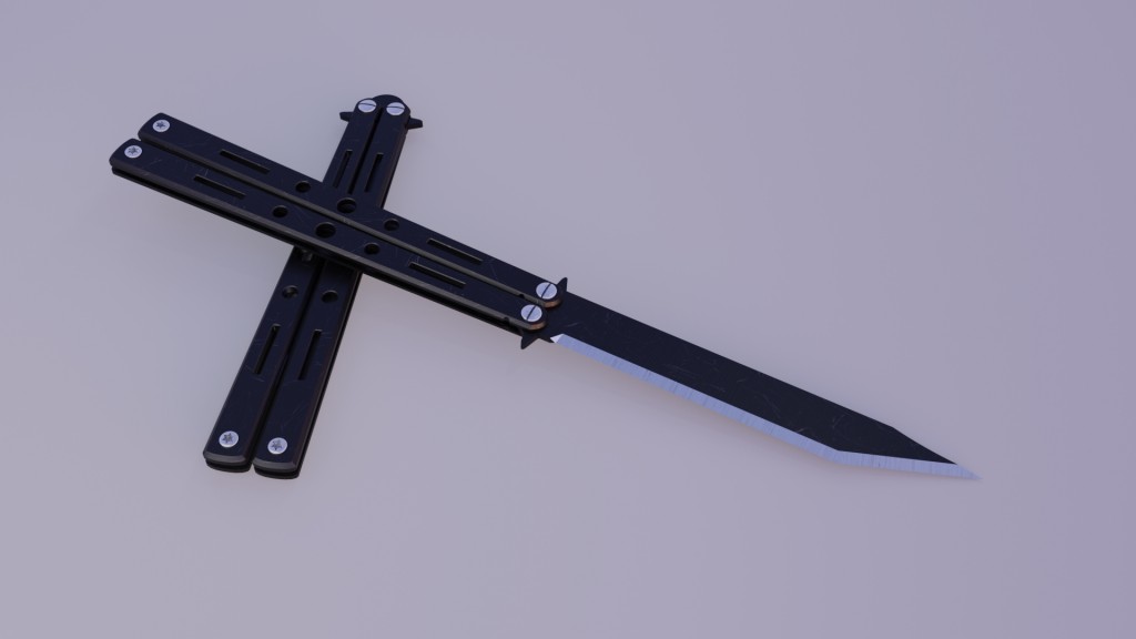Tanto Butterfly/Balisong preview image 1
